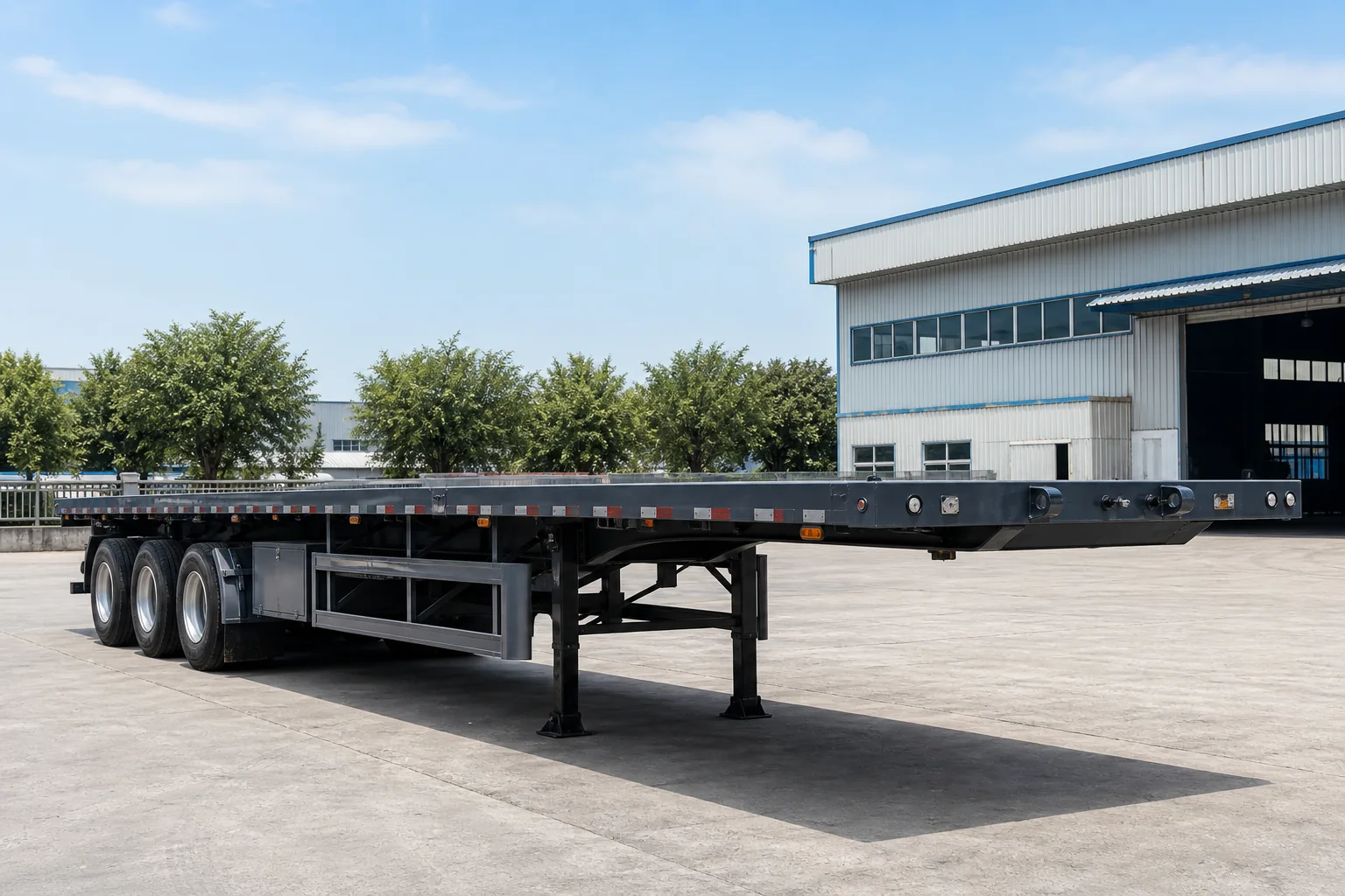 Flatbed Semi Trailer