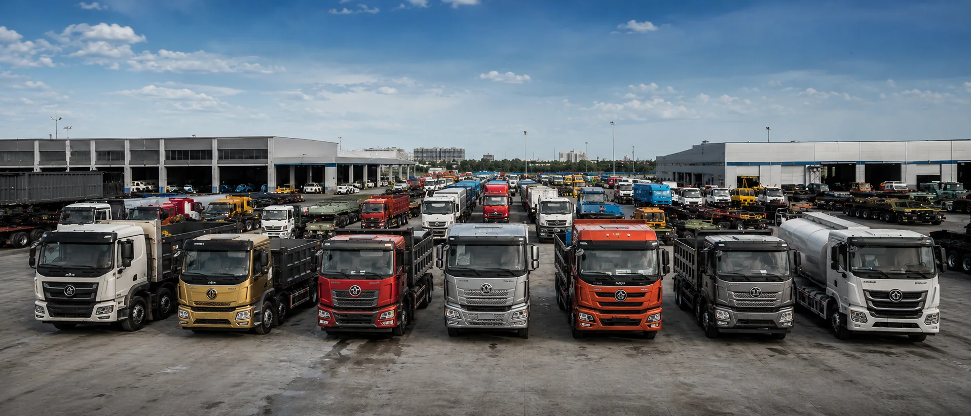 Commercial vehicle export and shipping support