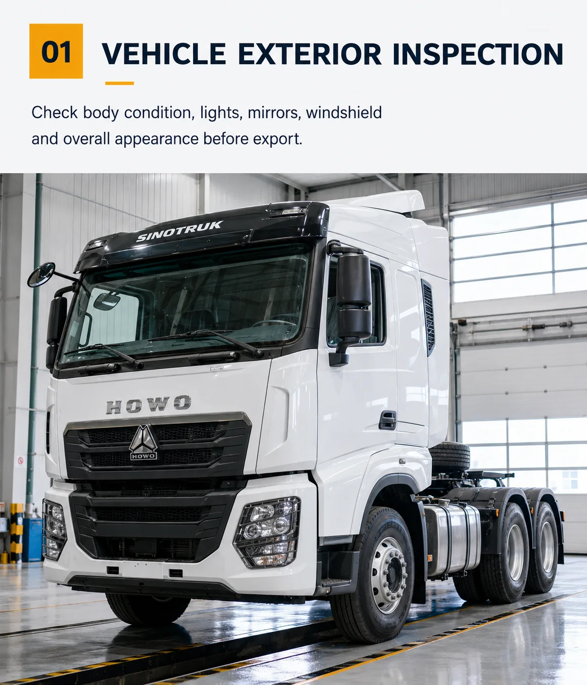 Commercial vehicle loading and shipping arrangement