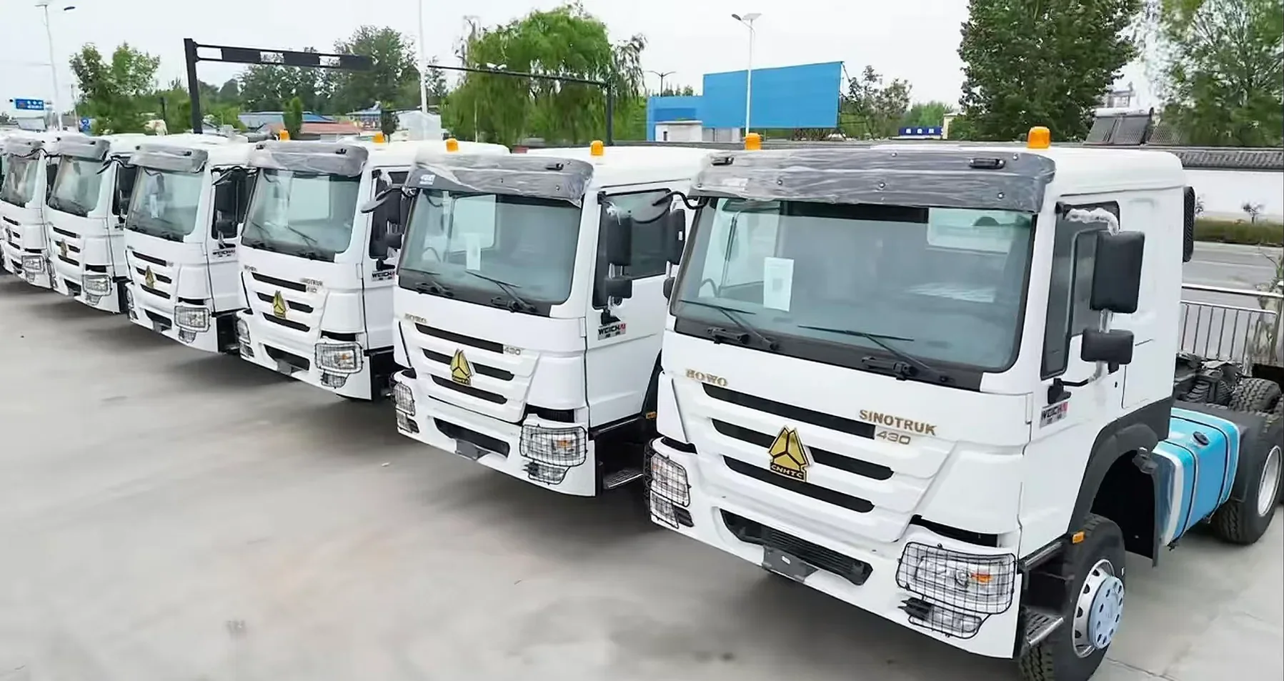Tractor truck inventory