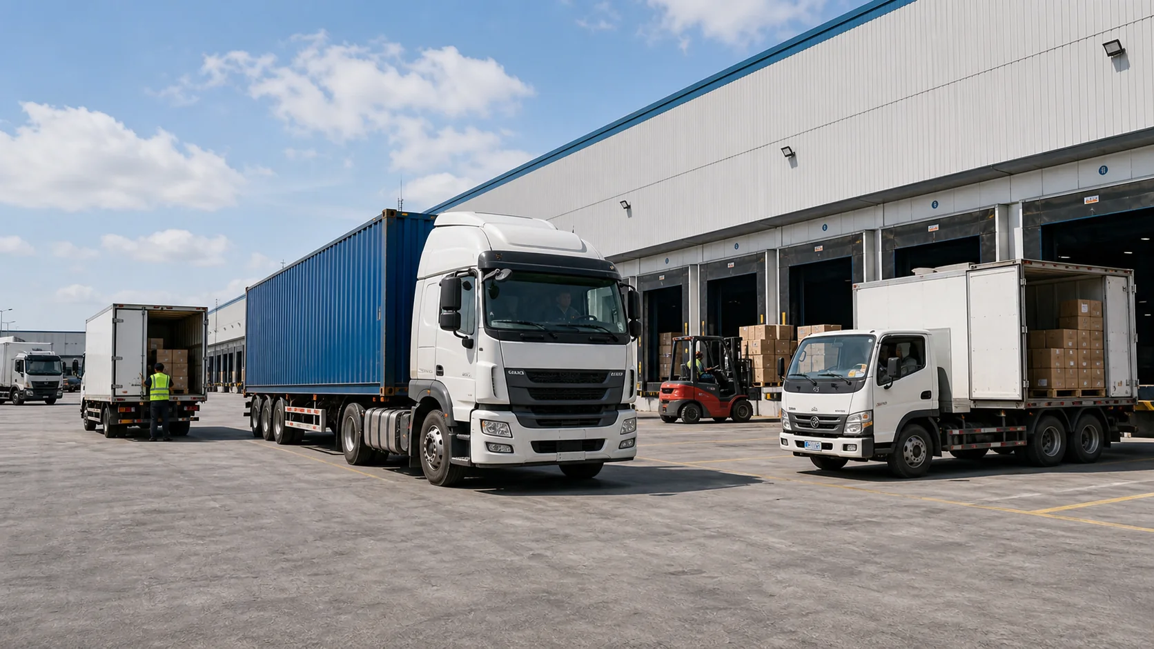 Customer logistics vehicle solution