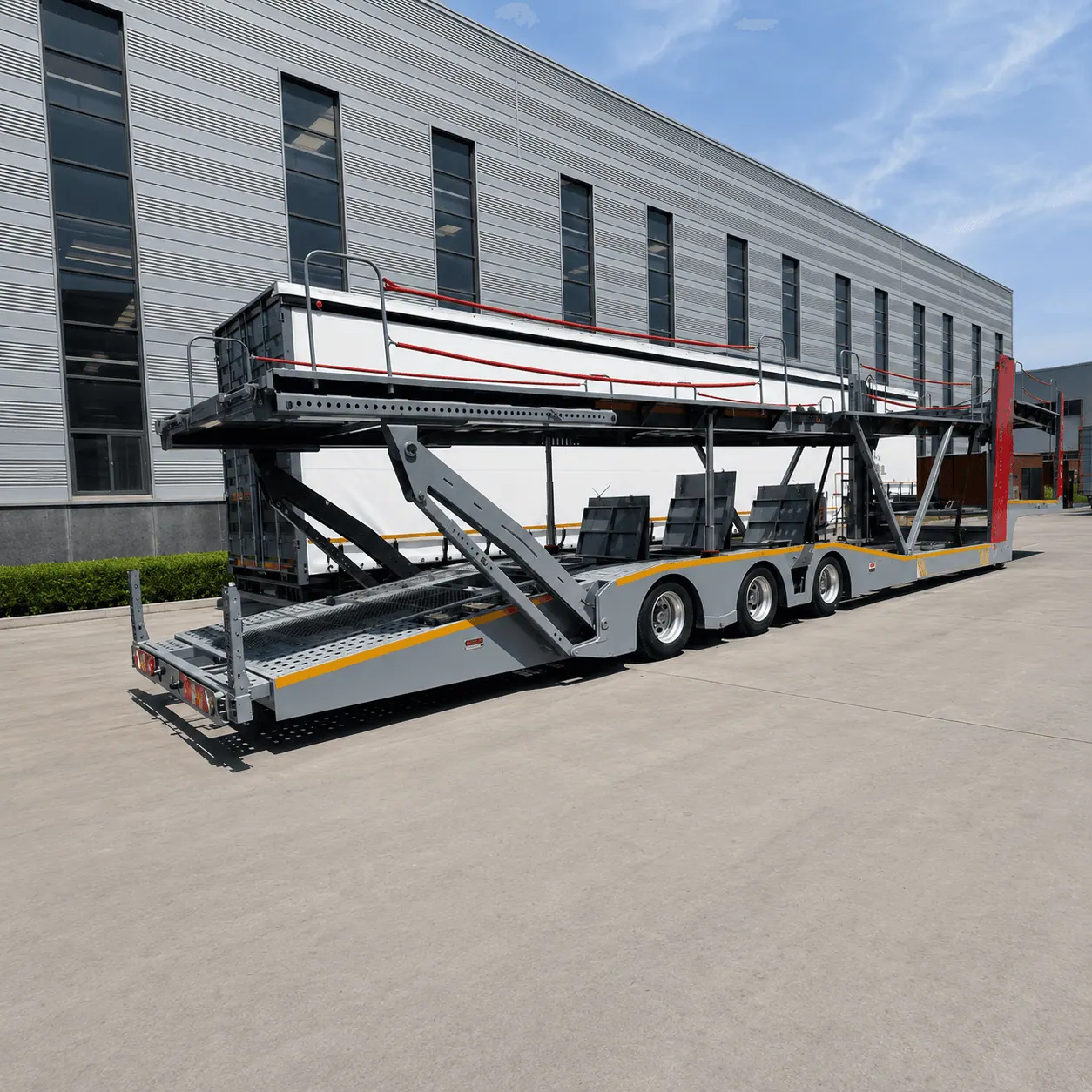 Car Carrier Semi-Trailer detail photo