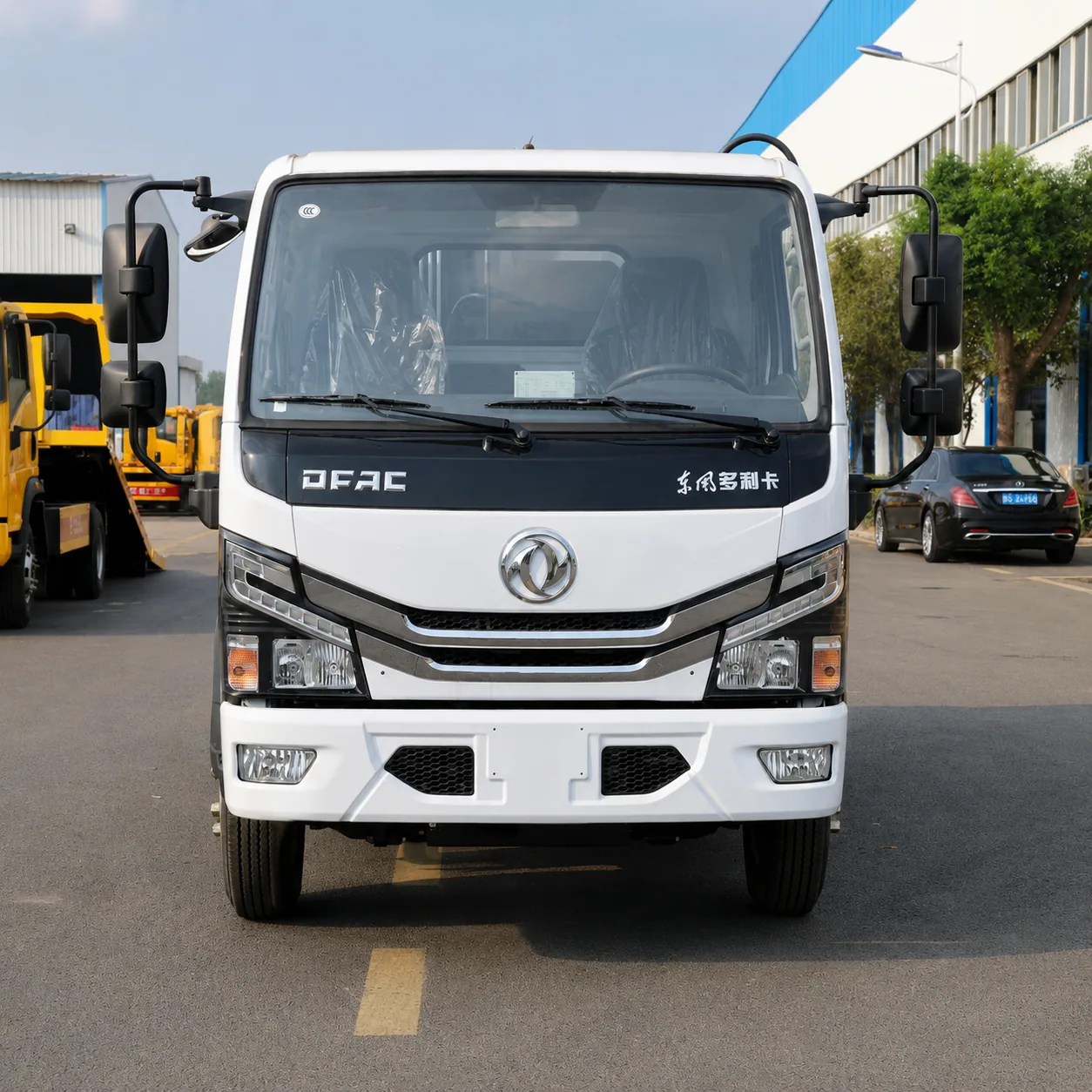 Dongfeng Garbage Compactor Truck 120 / 140 / 170 / 200 / 270HP 5 / 6 / 8 / 10 / 12 / 13 / 16 / 20CBM Available product display