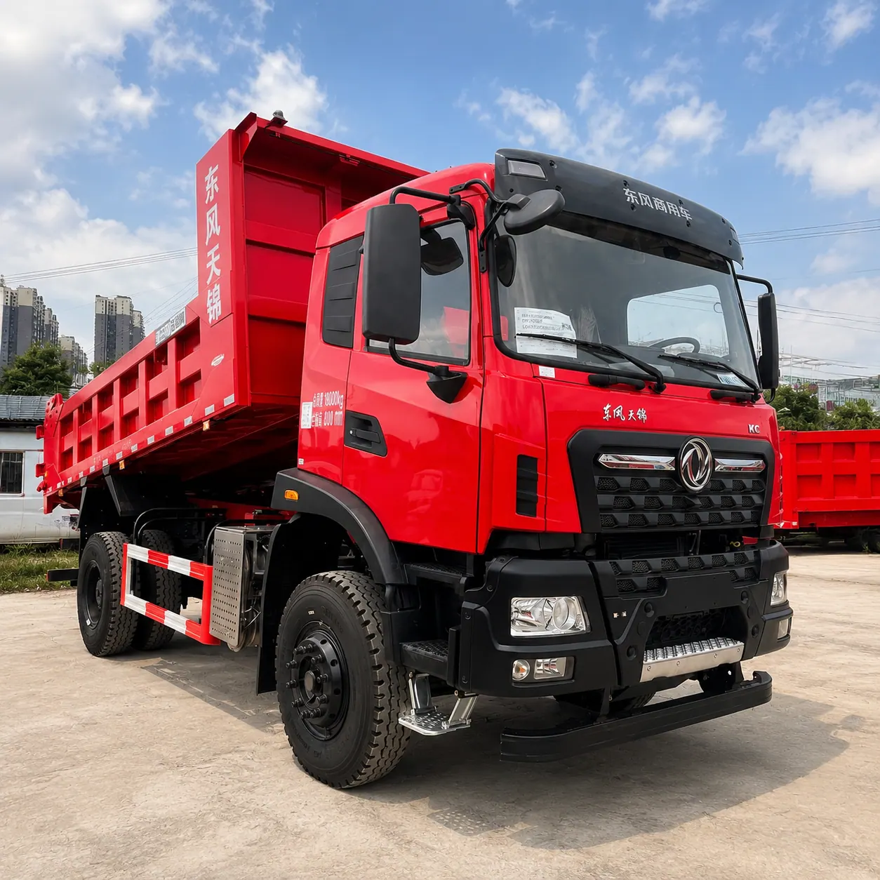 Dongfeng KR / KC 4×2 Dump Truck 180 / 210 / 240 / 260 / 270HP Available product display