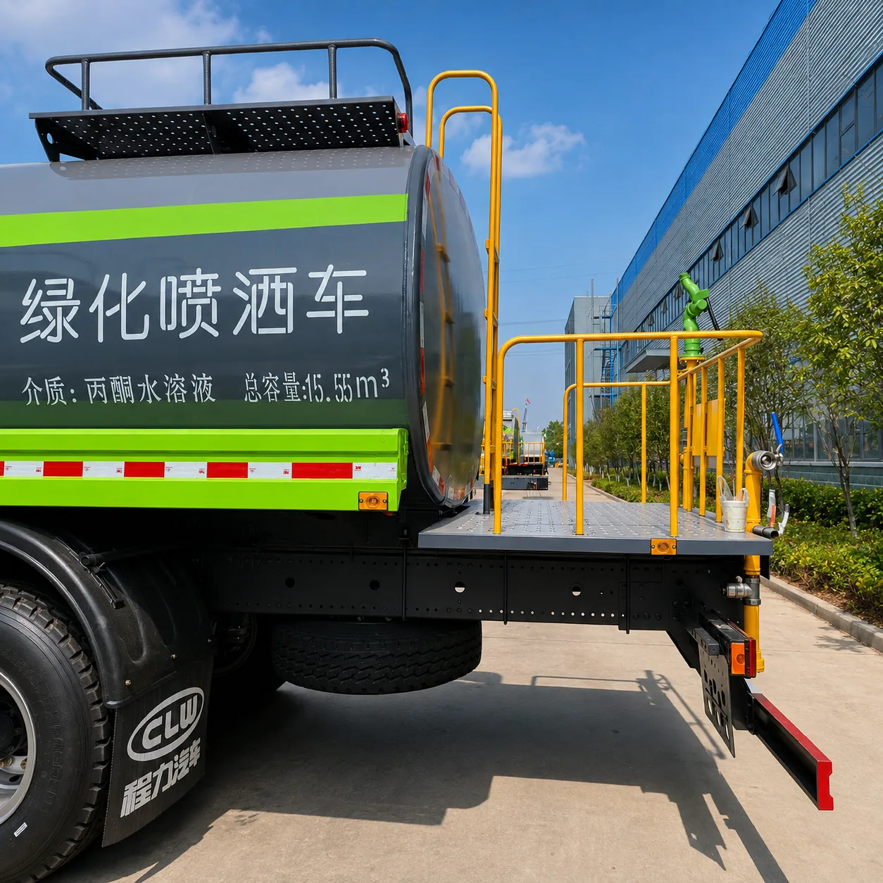 Dongfeng T5 Water Tanker Truck 210 / 240 / 260 / 290HP 12 / 15 / 20 / 25CBM Available – Water Sprinkler Optional product display