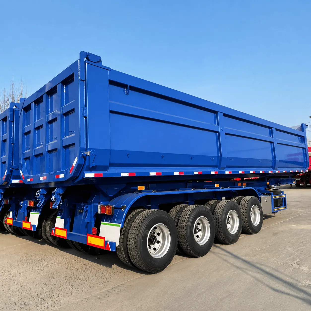 Dump Semi-Trailer product display