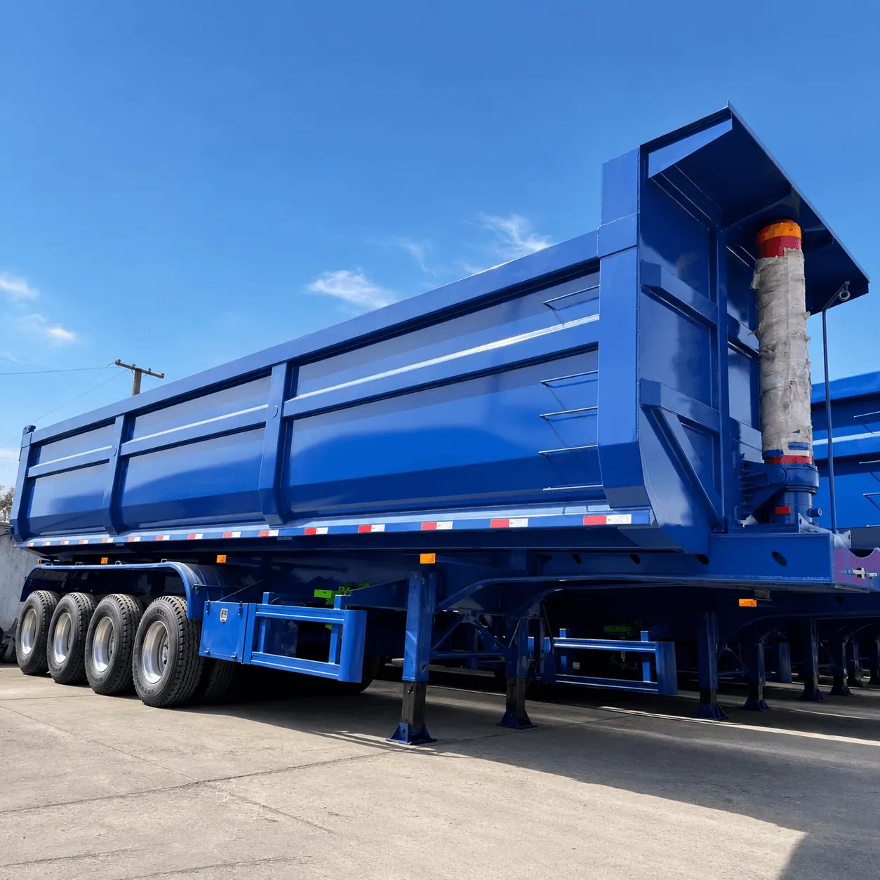 Dump Semi-Trailer product display