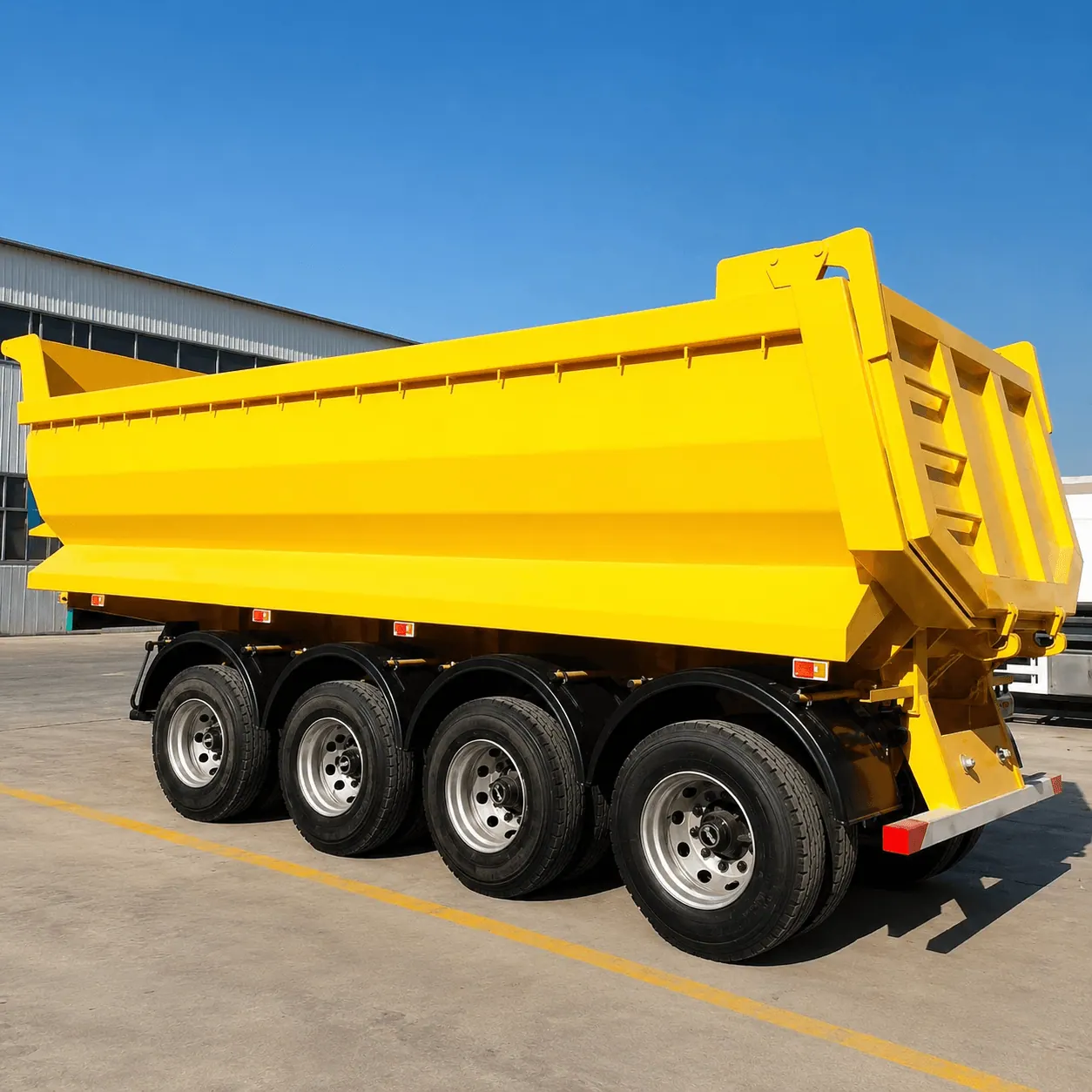 Dump Semi-Trailer detail photo