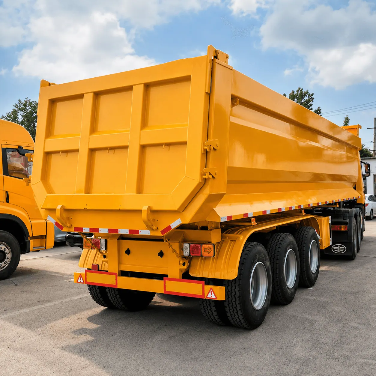 Dump Semi-Trailer detail photo