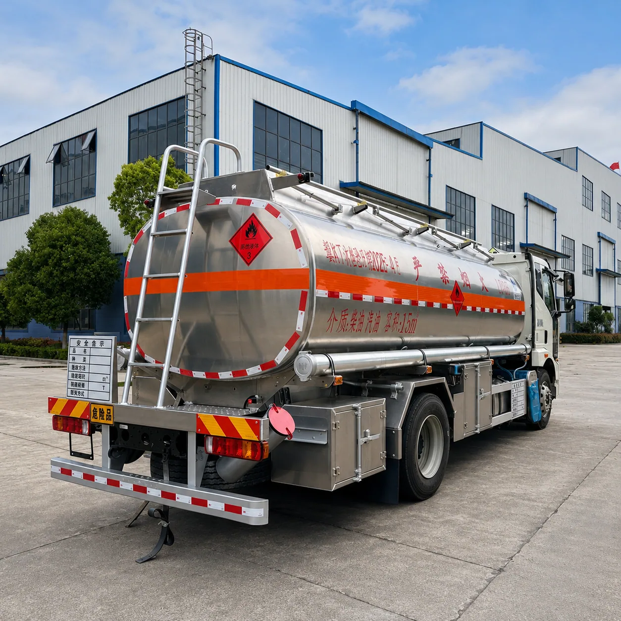 FAW Jiefang J6L Fuel Tanker Truck 180 / 220 / 240 / 260HP 8 / 10 / 12 / 15 / 18CBM Available detail photo