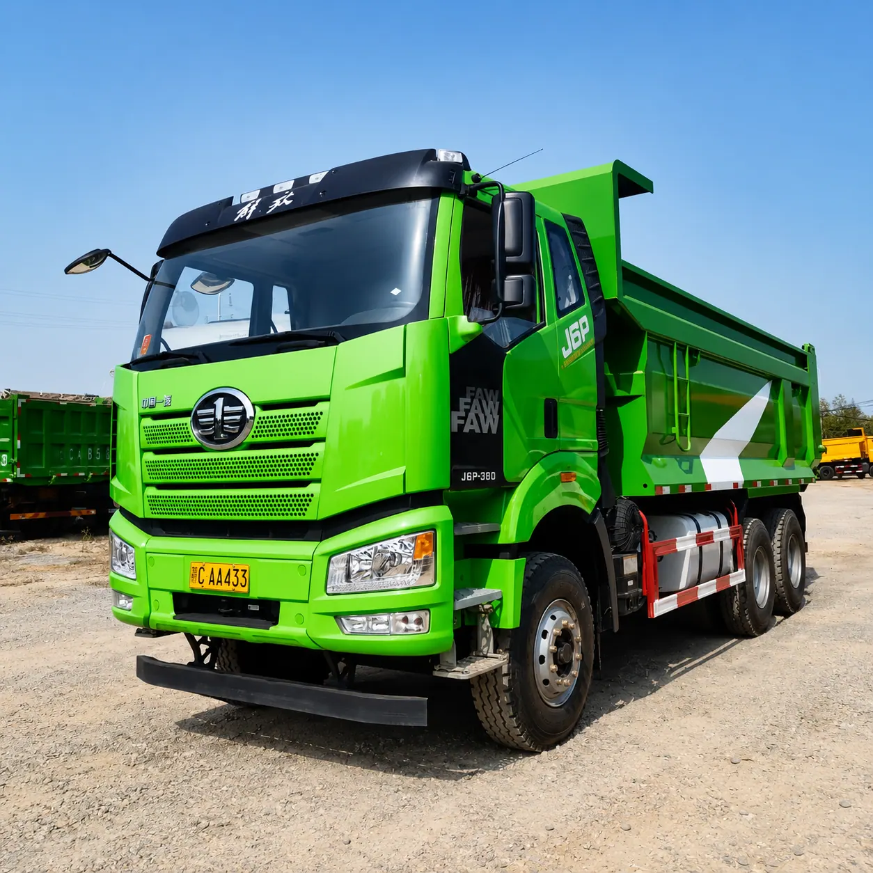 FAW Jiefang J6P / CA3250 6×4 Dump Truck 350 / 375 / 390 / 420 / 460HP Available product display