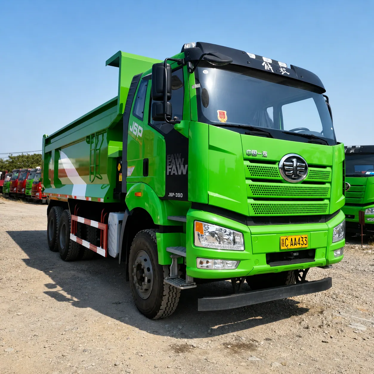 FAW Jiefang J6P / CA3250 6×4 Dump Truck 350 / 375 / 390 / 420 / 460HP Available product display