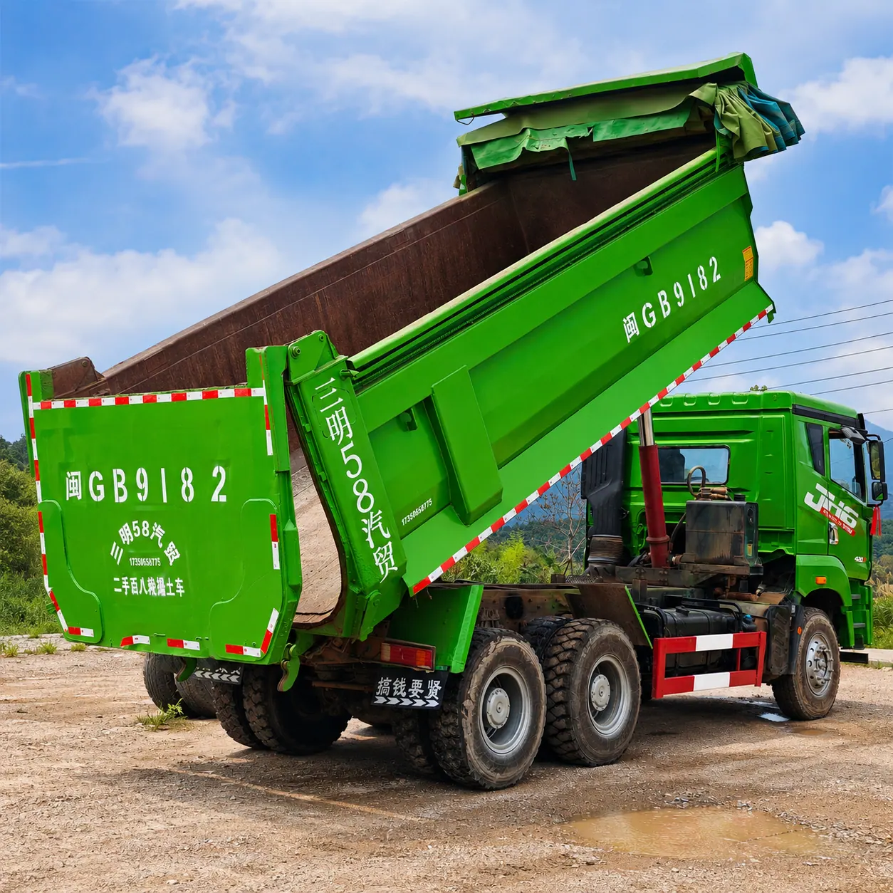 FAW Jiefang JH6 6×4 Dump Truck 390 / 420 / 430 / 460HP Available detail photo