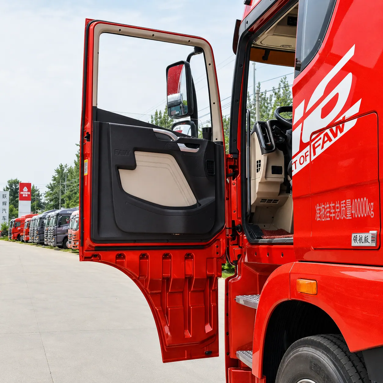 FAW Jiefang JH6 / CA4250 6×4 Tractor Truck 390 / 420 / 460 / 500HP Available detail photo