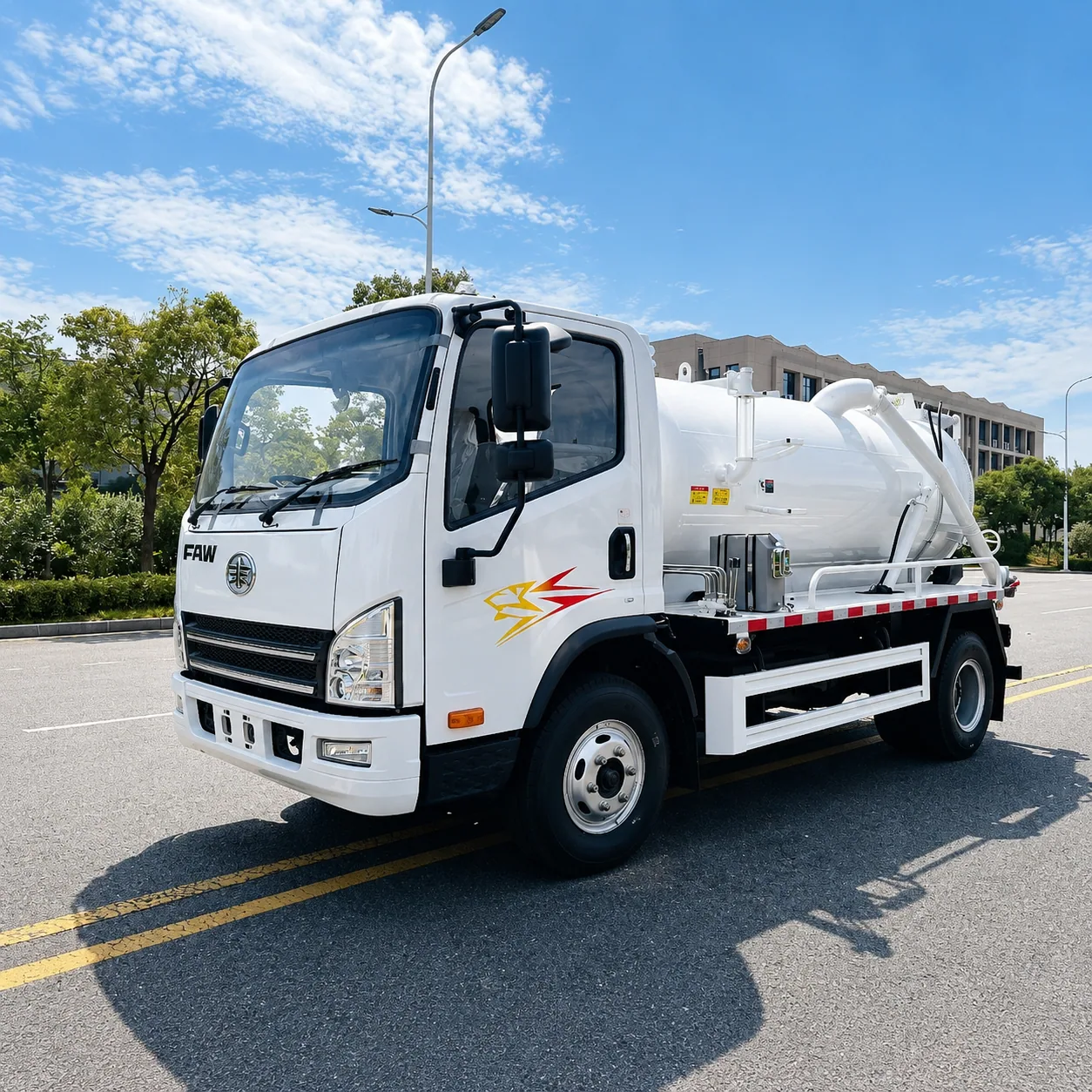FAW Jiefang Sewage Suction Truck 180 / 220 / 260 / 320 / 350 / 390HP 8 / 10 / 12 / 15 / 18 / 20 / 25CBM Available photo 1