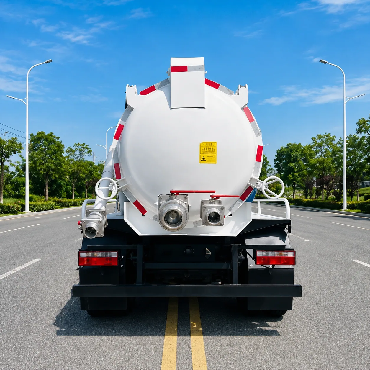 FAW Jiefang Sewage Suction Truck 180 / 220 / 260 / 320 / 350 / 390HP 8 / 10 / 12 / 15 / 18 / 20 / 25CBM Available product display