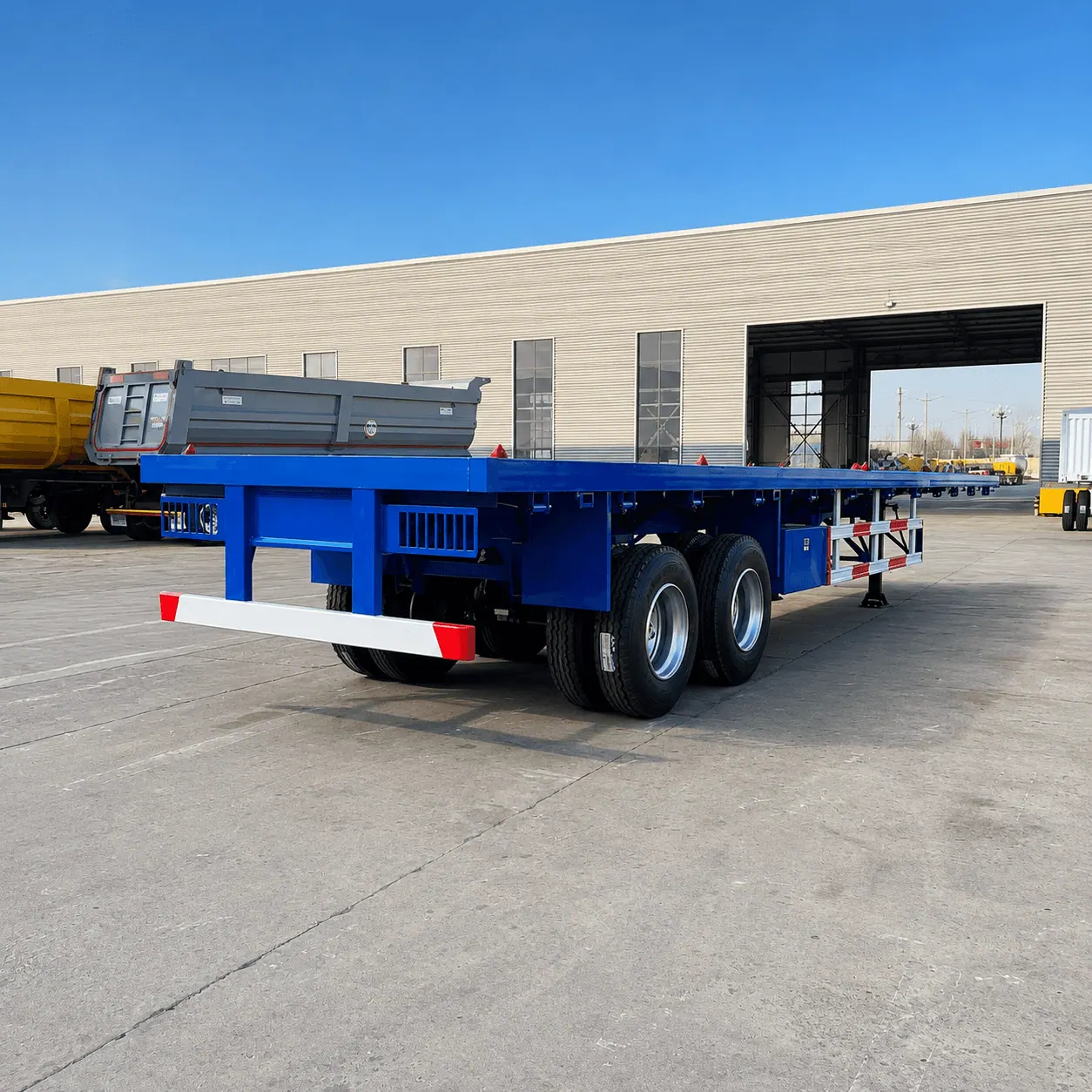 Flatbed Semi-Trailer detail photo