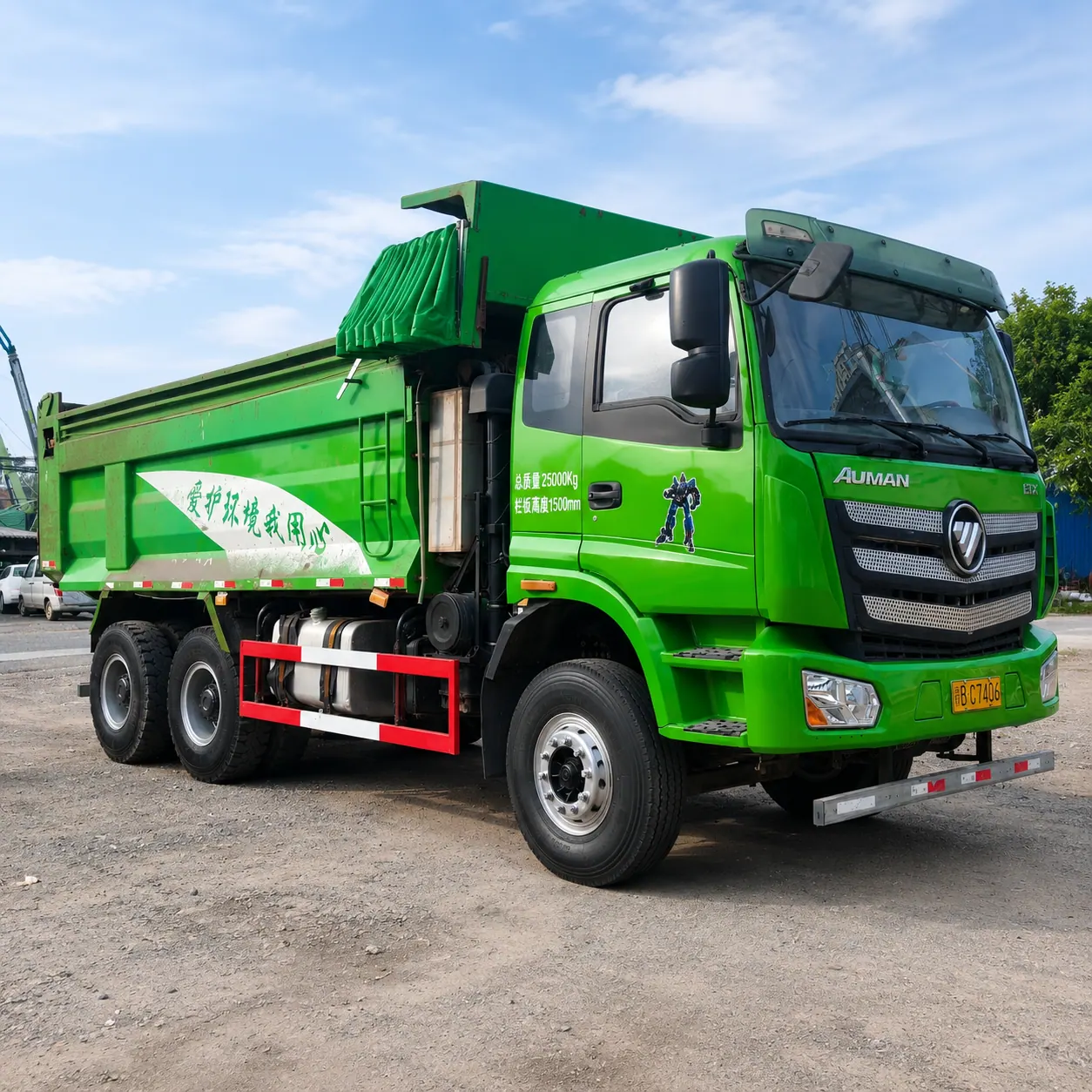 Foton Auman ETX 6×4 Dump Truck 336 / 340 / 350 / 380 / 400HP Available product display