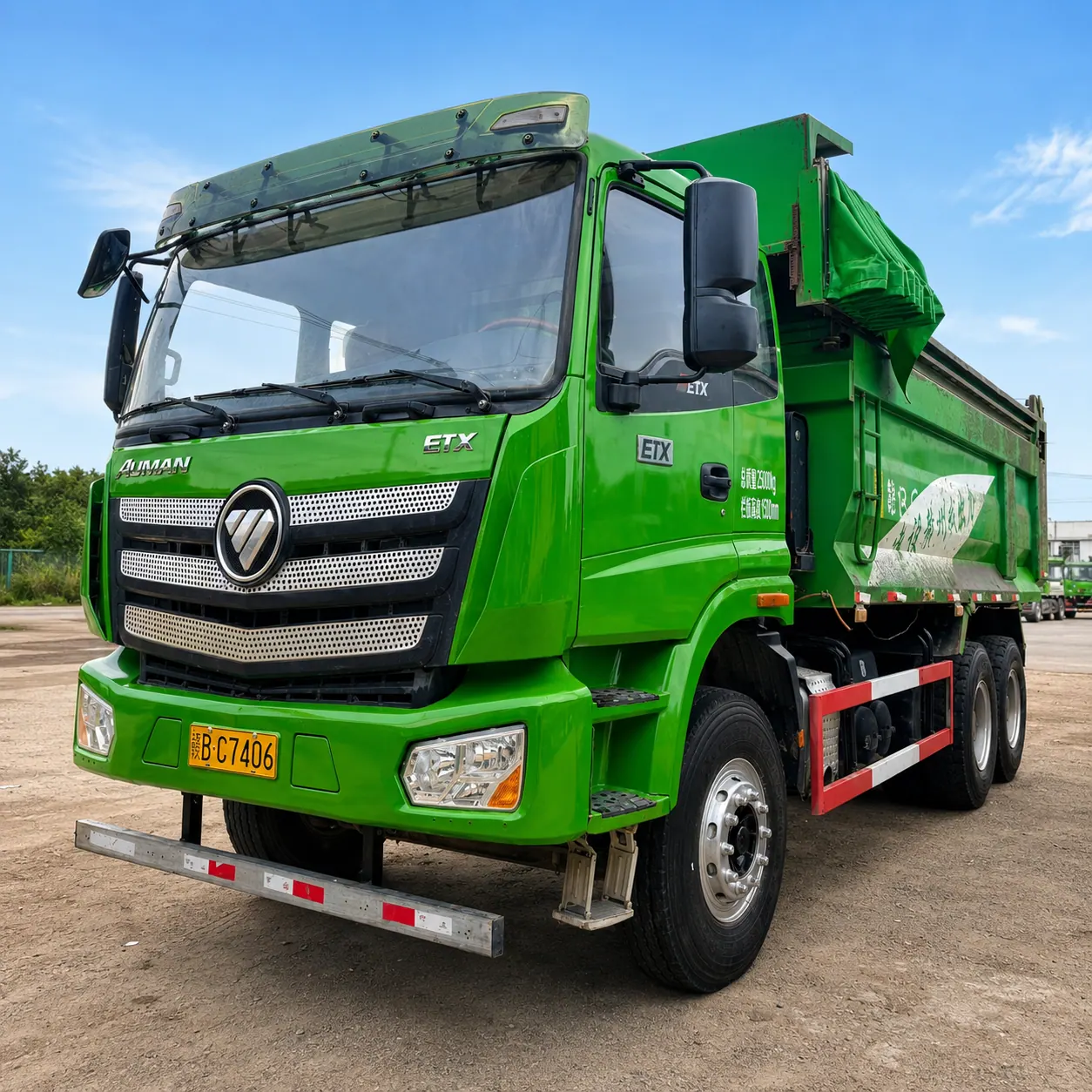 Foton Auman ETX 6×4 Dump Truck 336 / 340 / 350 / 380 / 400HP Available product display