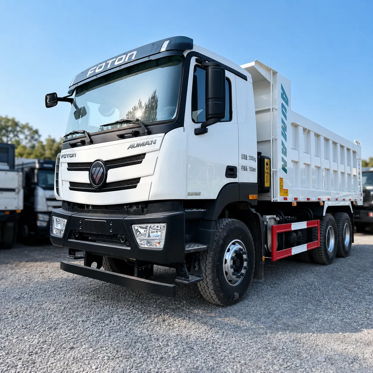 Foton Auman GTL / GTL-E 6×4 Dump Truck 336 / 380 / 400 / 430HP Available photo 1