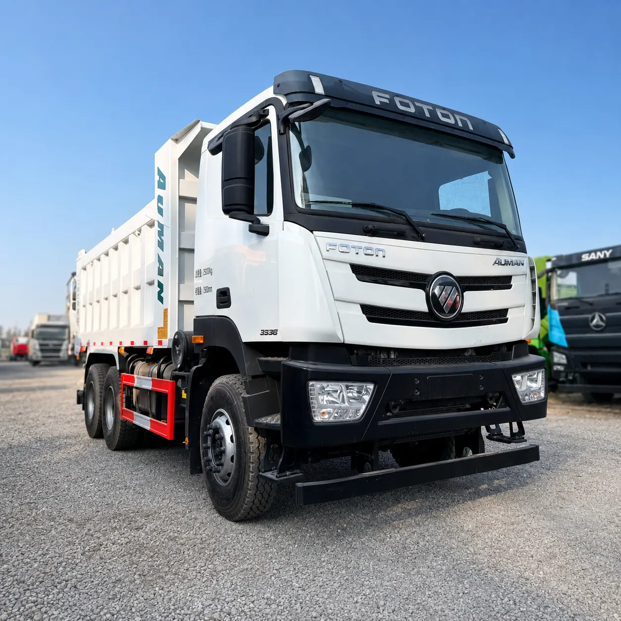 Foton Auman GTL / GTL-E 6×4 Dump Truck 336 / 380 / 400 / 430HP Available product display