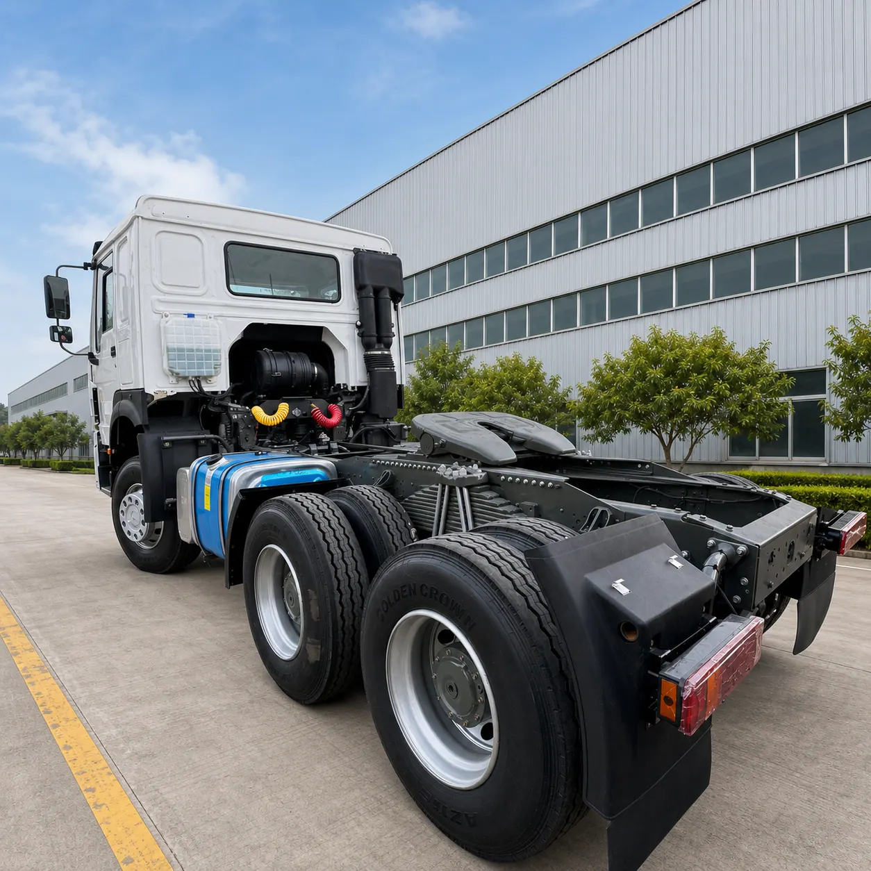 HOWO 371 / 375 / 380 / 400HP 6×4 Tractor Truck Available product display
