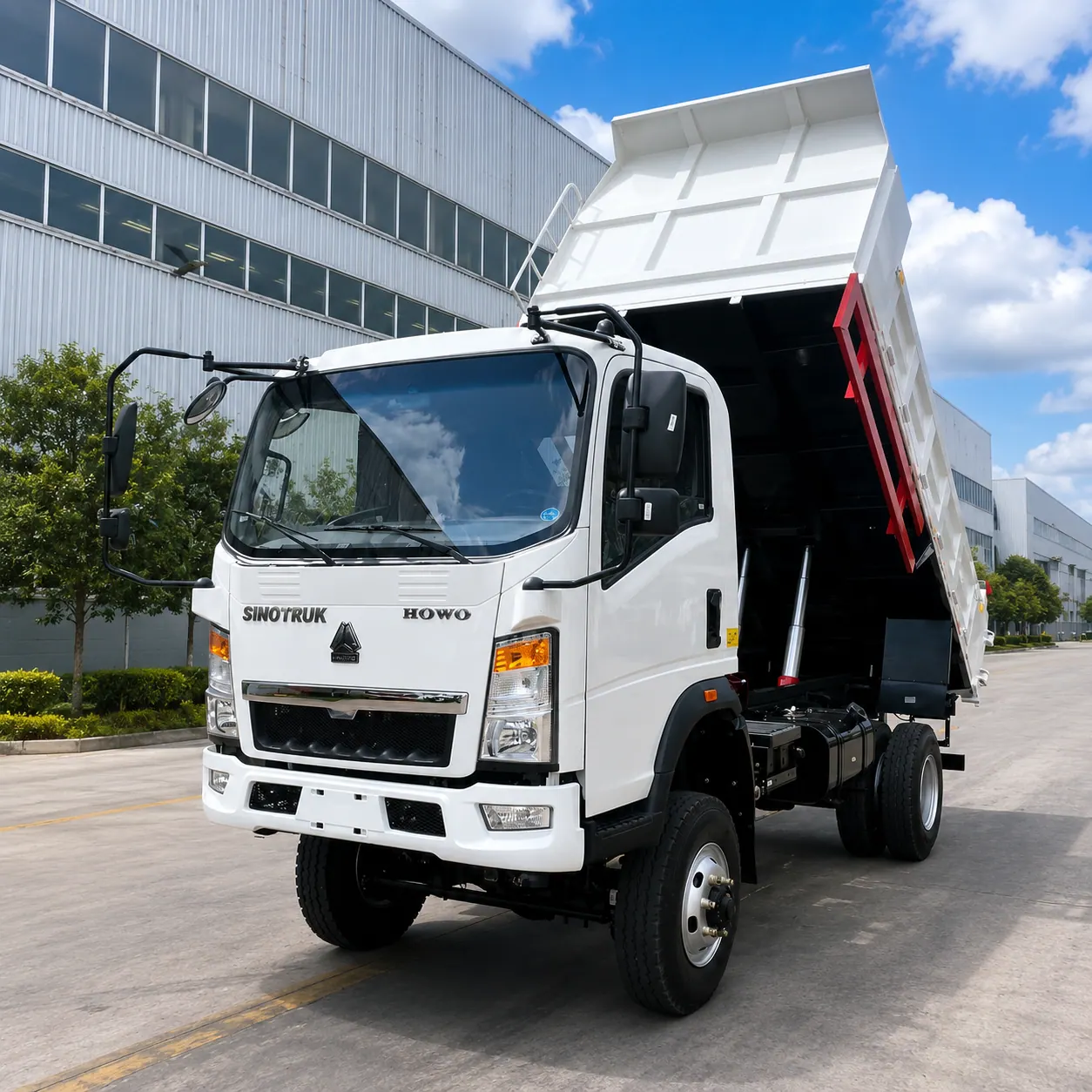HOWO 4×2 Dump Truck 240 / 266 / 290 / 336HP Available detail photo