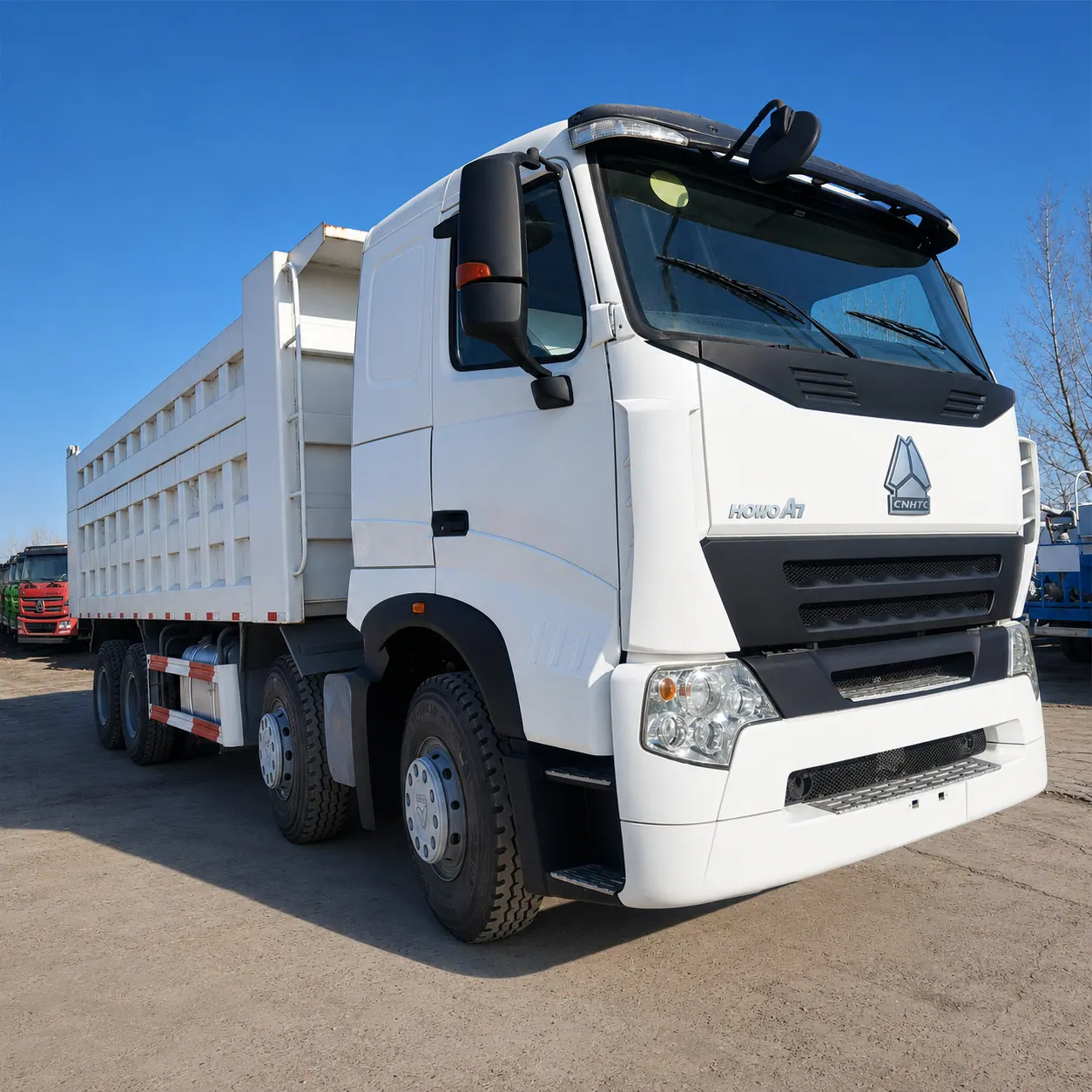 HOWO A7 8×4 Dump Truck 371 / 380 / 400 / 420HP Available photo 1
