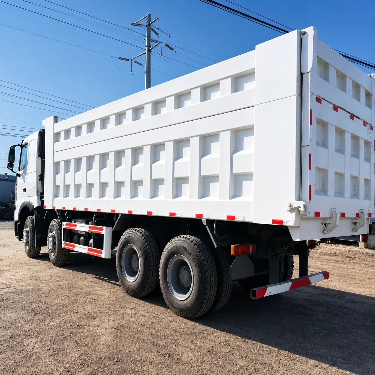 HOWO A7 8×4 Dump Truck 371 / 380 / 400 / 420HP Available detail photo