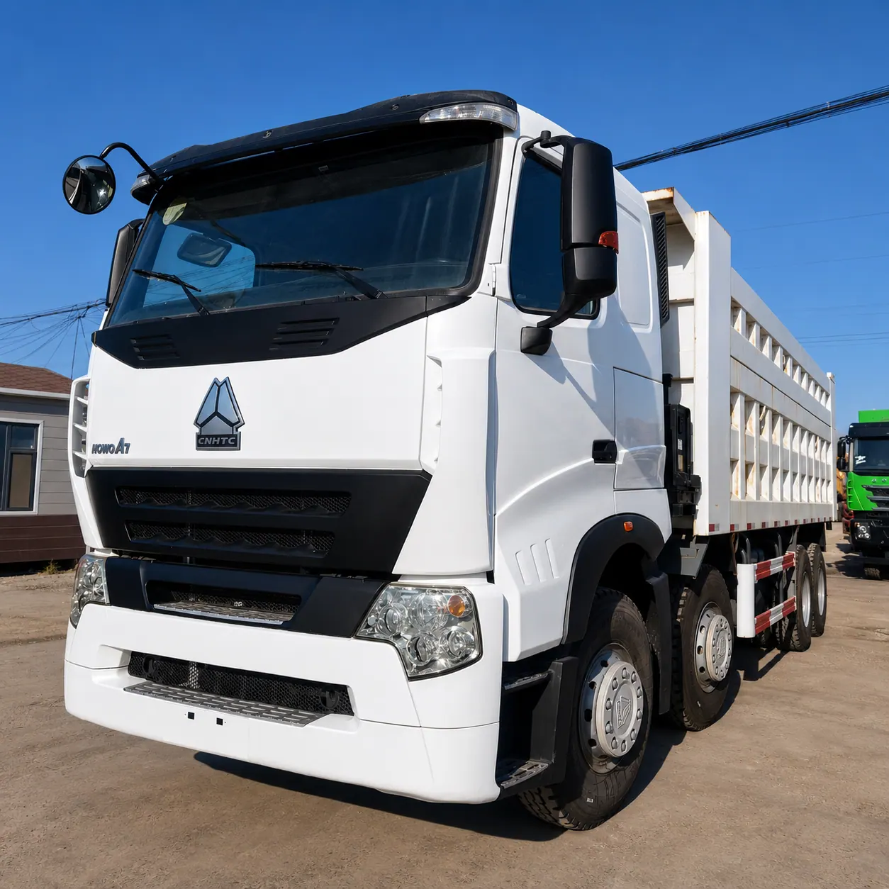 HOWO A7 8×4 Dump Truck 371 / 380 / 400 / 420HP Available detail photo