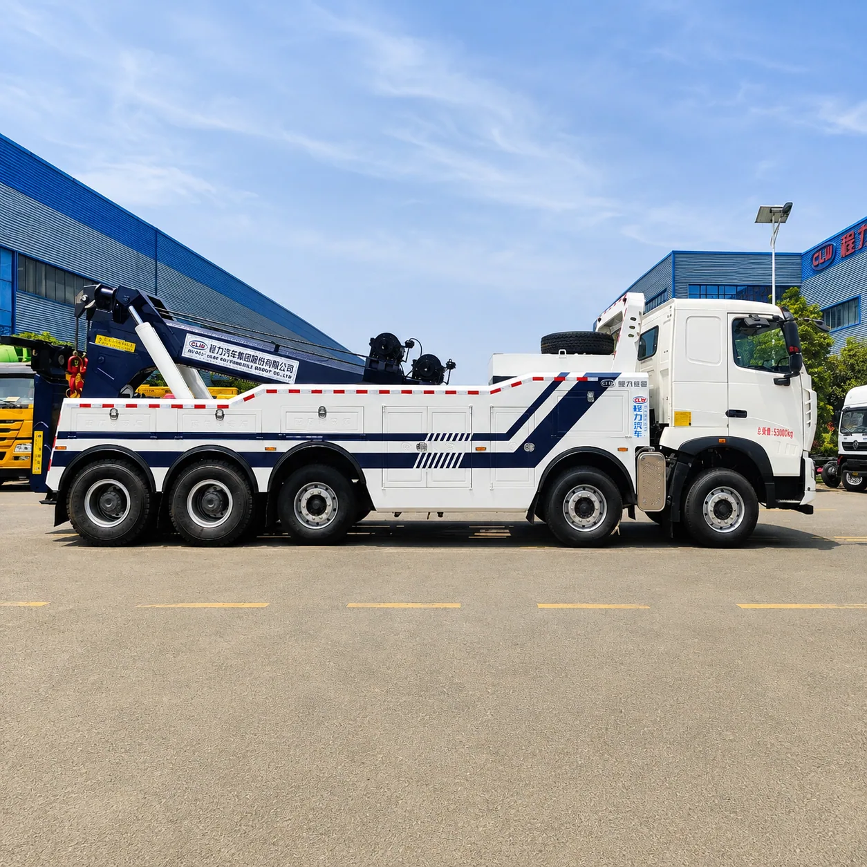HOWO Heavy Duty Recovery Truck 336 / 371 / 380 / 400 / 430HP 20 / 25 / 30 / 40 / 50T Available detail photo