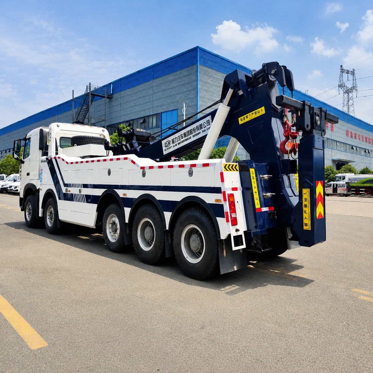 HOWO Heavy Duty Recovery Truck 336 / 371 / 380 / 400 / 430HP 20 / 25 / 30 / 40 / 50T Available detail photo