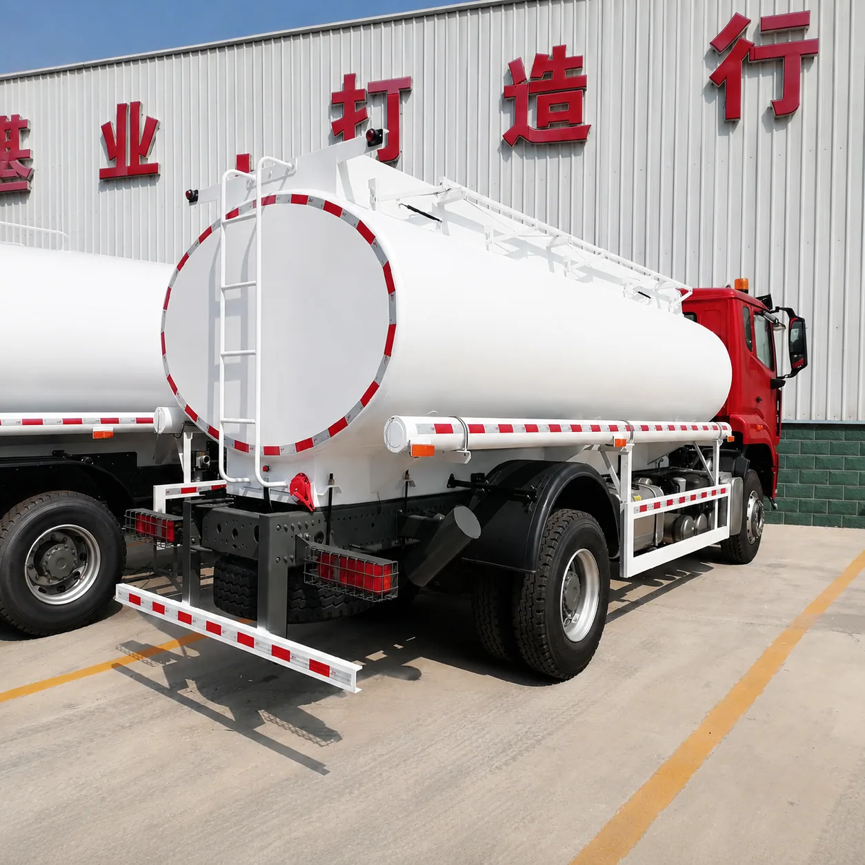 HOWO NX Fuel Tanker Truck 340 / 380 / 400 / 430HP 15 / 20 / 25 / 30CBM Available product display