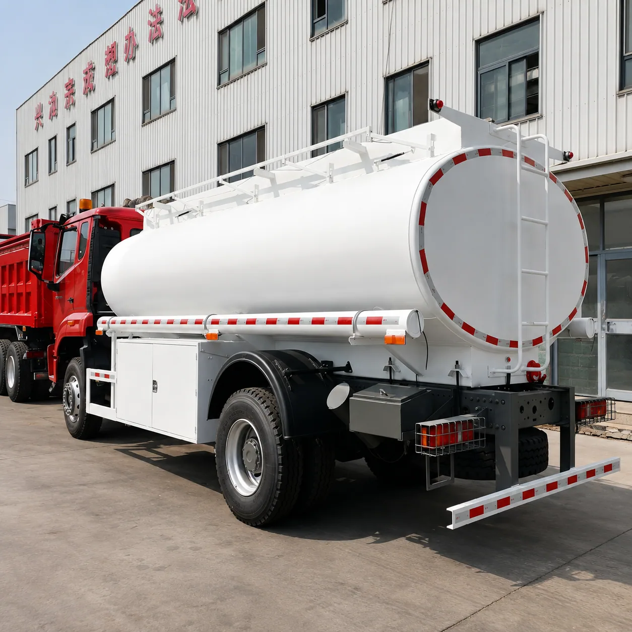 HOWO NX Fuel Tanker Truck 340 / 380 / 400 / 430HP 15 / 20 / 25 / 30CBM Available detail photo