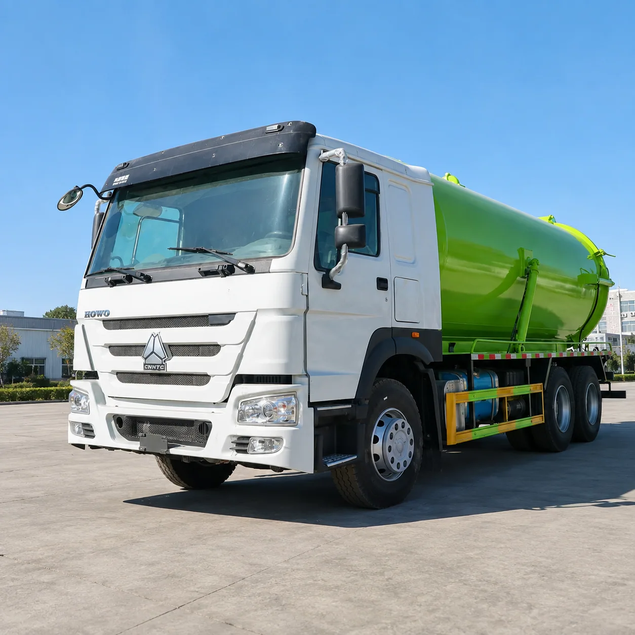 HOWO Sewage Suction Truck 266 / 336 / 371 / 380 / 400HP 10 / 12 / 15 / 20 / 25CBM Available photo 1