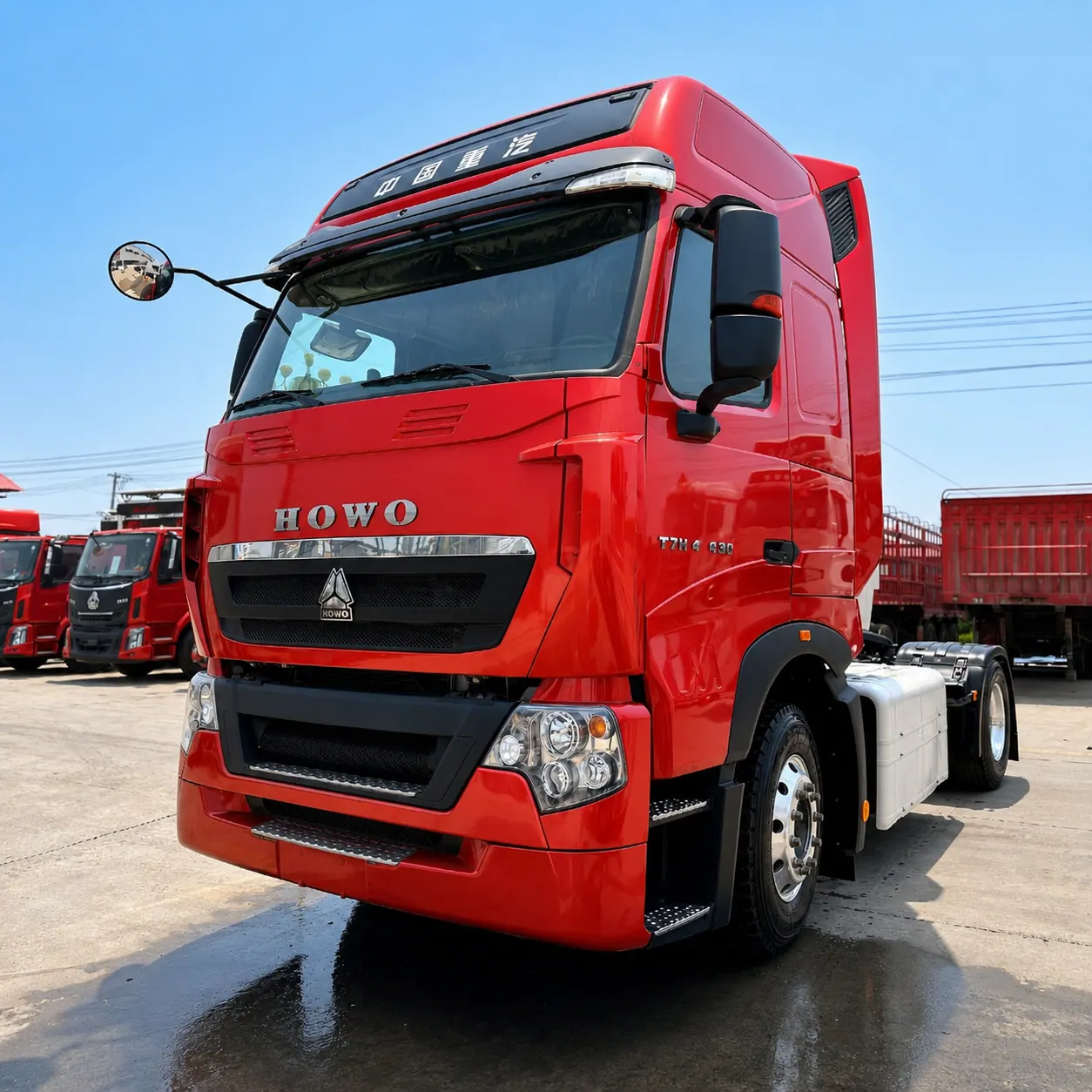 HOWO T7H / TH7 4×2 Tractor Truck 380 / 400 / 430 / 440 / 460 / 480 / 540HP Available photo 1
