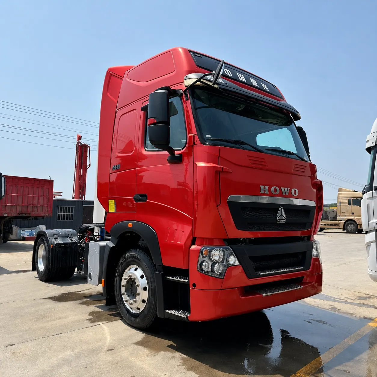 HOWO T7H / TH7 4×2 Tractor Truck 380 / 400 / 430 / 440 / 460 / 480 / 540HP Available product display