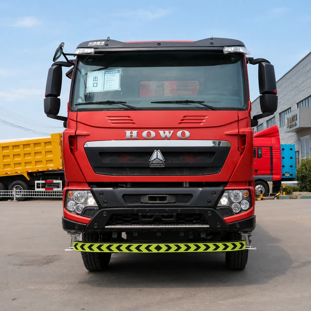 HOWO T7H / TH7 6×4 Dump Truck 380 / 400 / 430 / 460 / 540HP Available detail photo