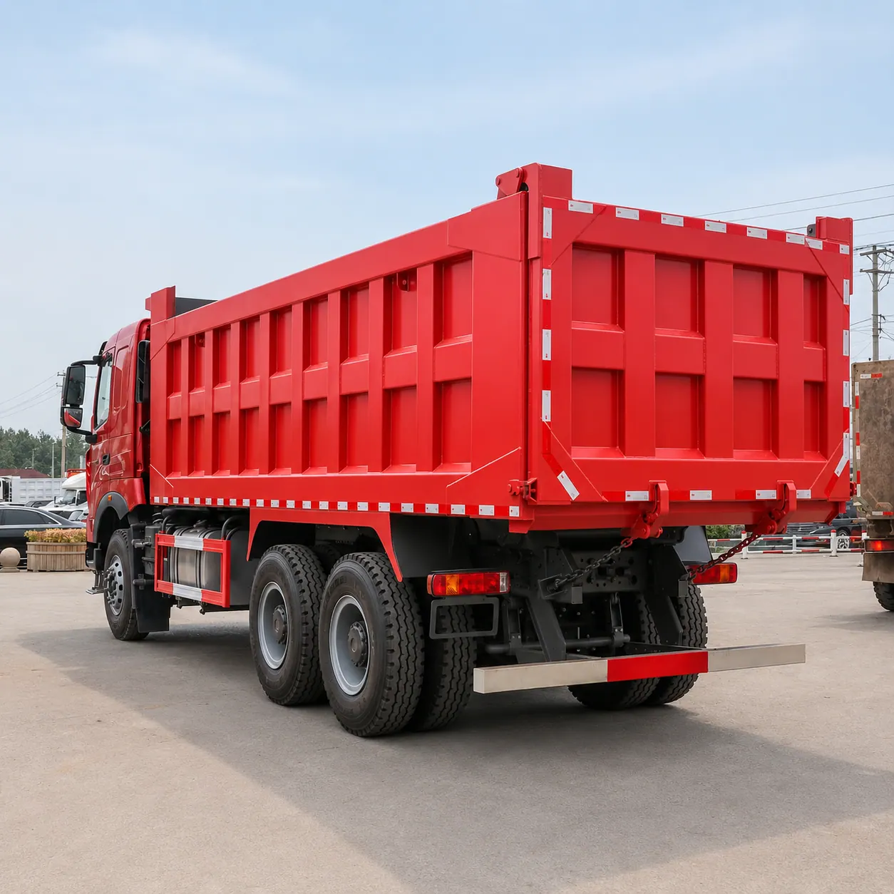 HOWO T7H / TH7 6×4 Dump Truck 380 / 400 / 430 / 460 / 540HP Available detail photo