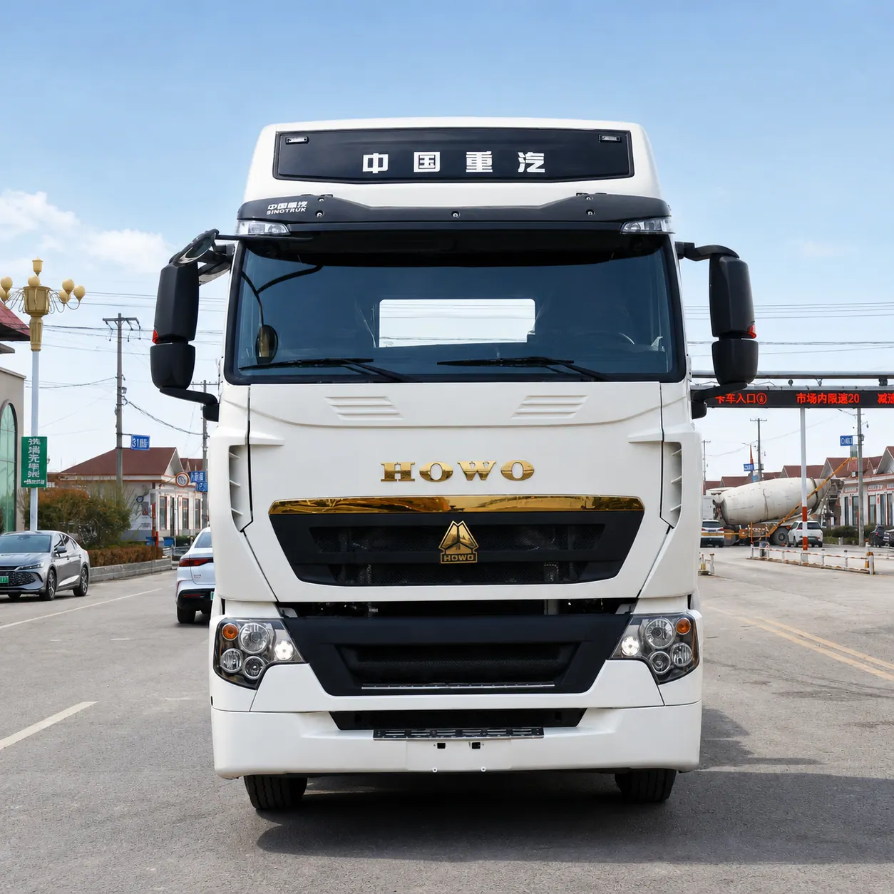 HOWO T7H / TH7 6×4 Tractor Truck 380 / 400 / 430 / 460 / 480 / 540HP Available detail photo