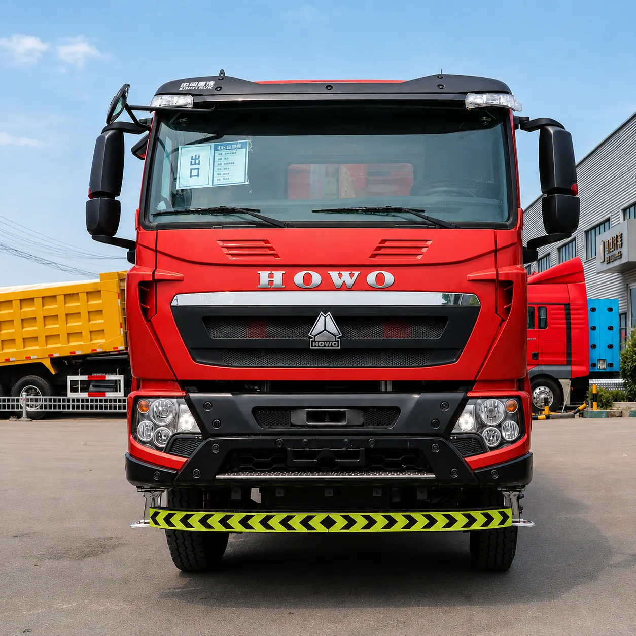 HOWO T7H / TH7 8×4 Dump Truck 400 / 430 / 460 / 480 / 540HP Available photo 1