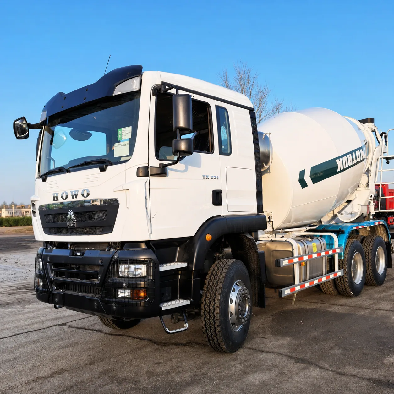 HOWO TX Concrete Mixer Truck 340 / 380 / 400 / 430HP 8 / 10 / 12 / 14 / 16CBM Available photo 1