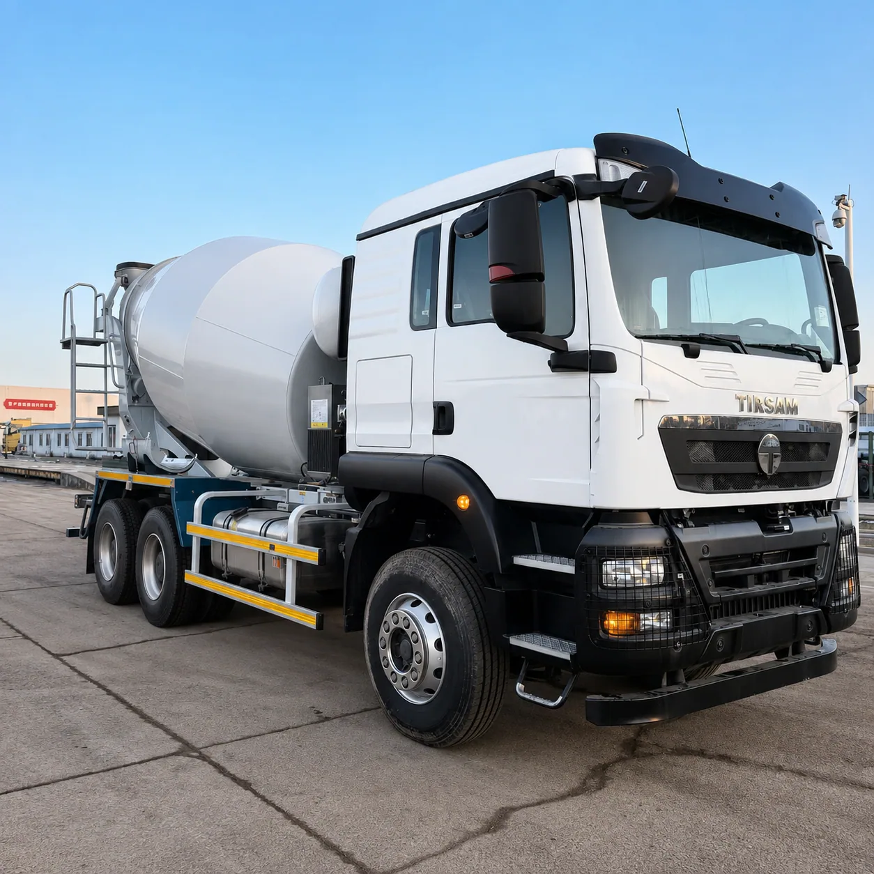 HOWO TX Concrete Mixer Truck 340 / 380 / 400 / 430HP 8 / 10 / 12 / 14 / 16CBM Available detail photo
