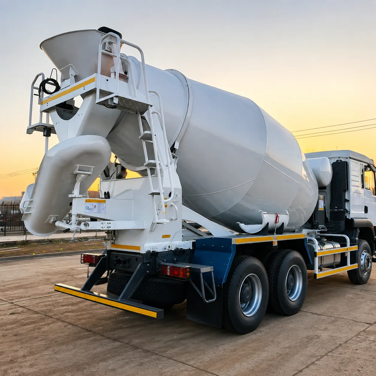 HOWO TX Concrete Mixer Truck 340 / 380 / 400 / 430HP 8 / 10 / 12 / 14 / 16CBM Available product display