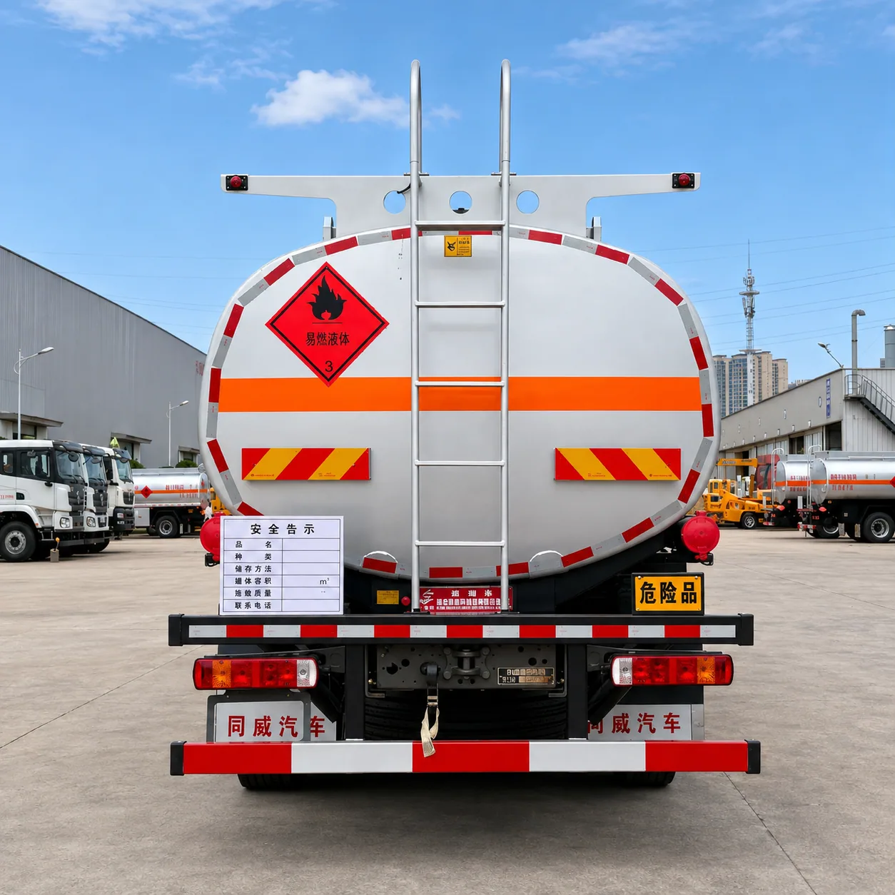 HOWO TX Fuel Tanker Truck 340 / 380 / 400 / 430HP 15 / 20 / 25 / 30CBM Available product display