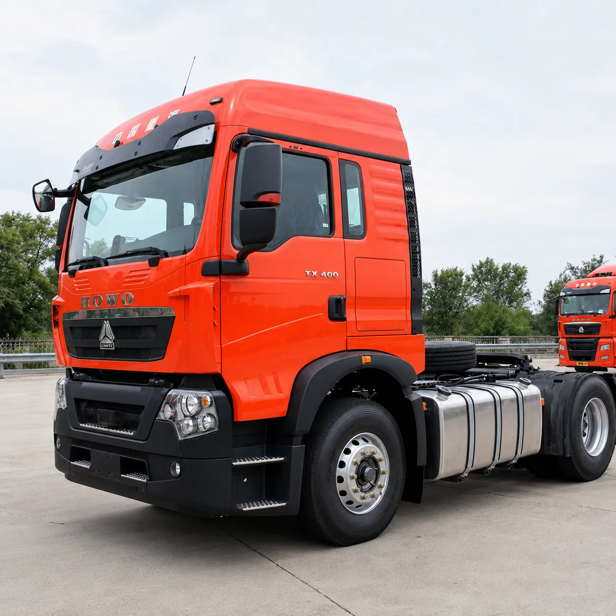 HOWO TX / TX7 4×2 Tractor Truck 371 / 400 / 420 / 430 / 460HP Available detail photo