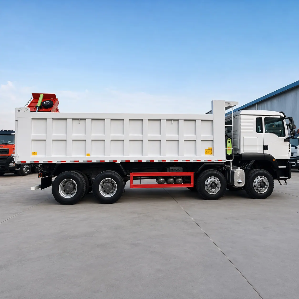 HOWO TX / TX7 6×4 Dump Truck 380 / 400 / 430HP Available detail photo