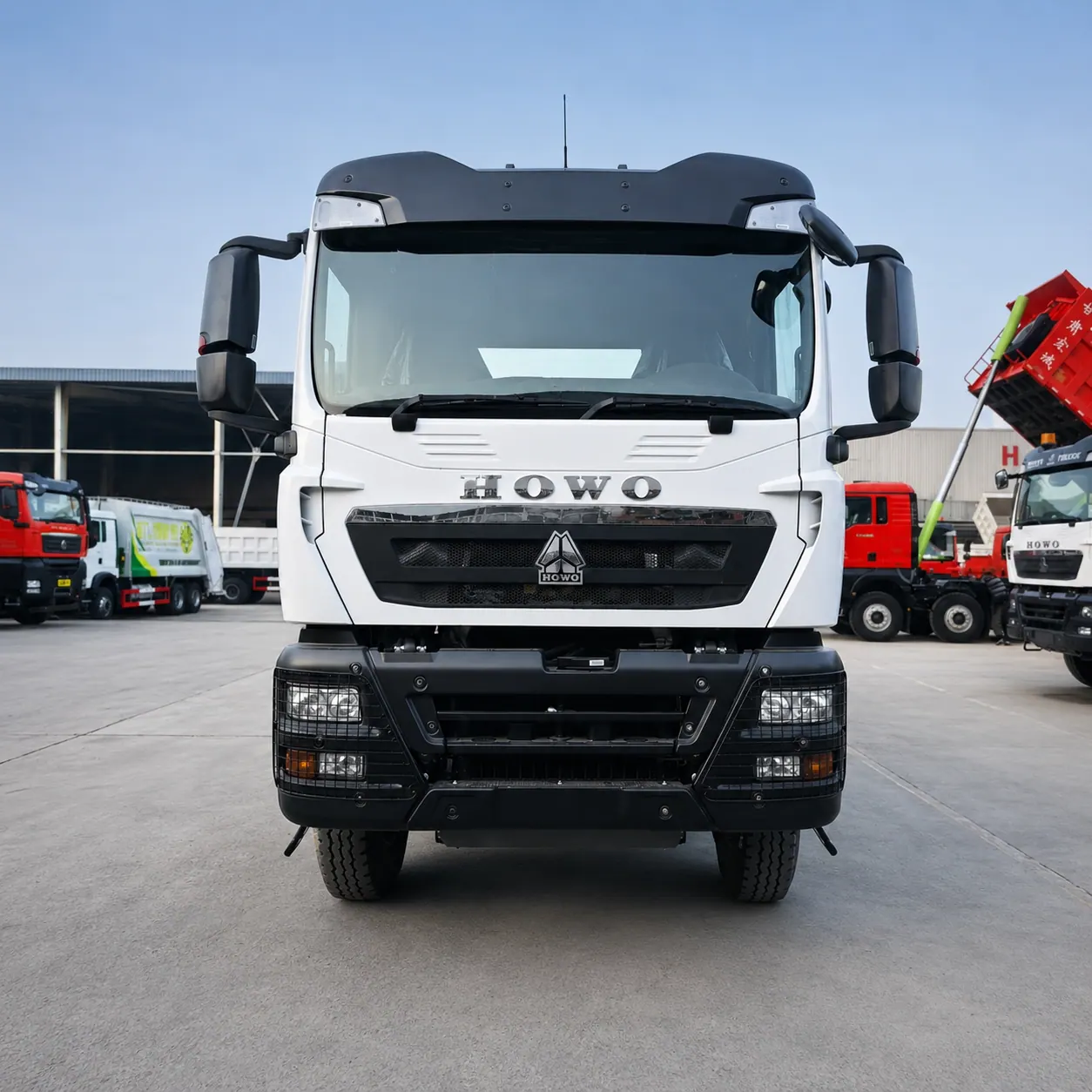 HOWO TX / TX7 6×4 Dump Truck 380 / 400 / 430HP Available product display