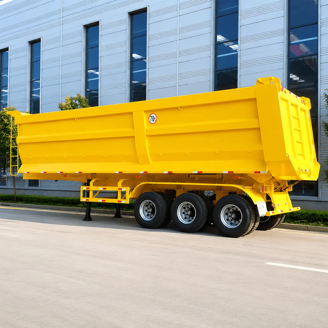 Rear Dump Semi-Trailer detail photo