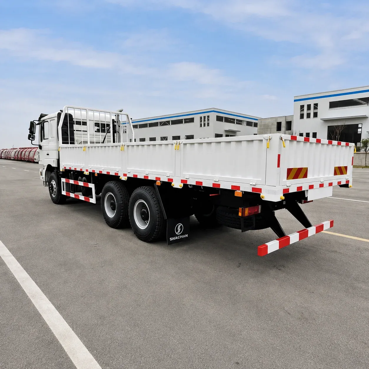 SHACMAN F3000 4×2 Dropside Cargo Truck 300 / 340 / 375 / 400 / 430 / 450HP Available detail photo
